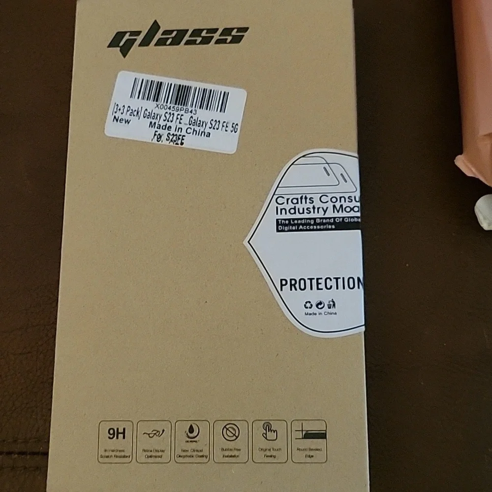 Galaxy S23 5G Tempered Glass Screen Protector 3+3 Pack